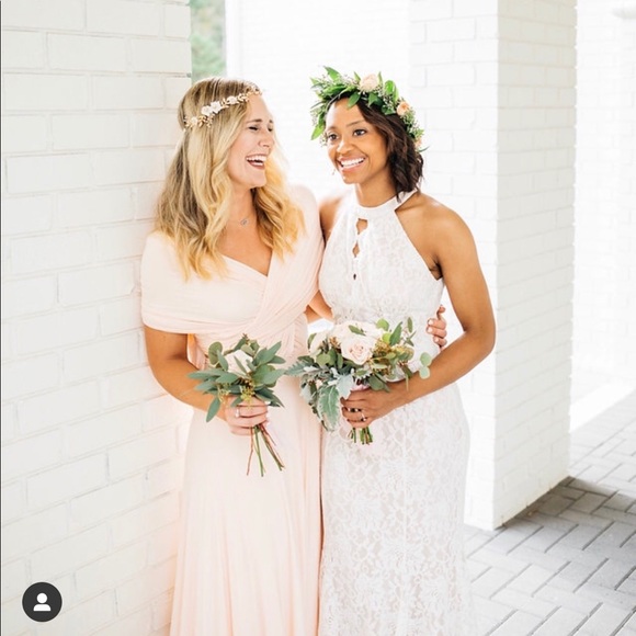 LuLus Tricks of the Trade Blush Pink Maxi Dress - Picture 4 of 4